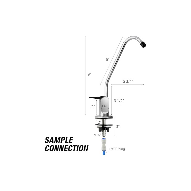 iSpring GB1 Filtro de Ósmosis Inversa para Agua Potable sin
