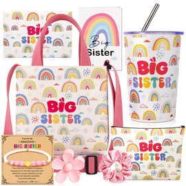 Big Sister Gifts for Girls, Big Sister Sis Gift Set of 7
