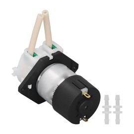 Peristaltic Pump Mini DC Brushed Motor Small Electric Self Priming Liquid Dosing Pump 90ml/min 5W 24V