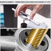 タップダイスセット M12 X 1.25 ねじ切りタップとダイスセット 手動スレッドタッピングツール メンテナンス用