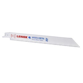 LENOX B956R B956R Bimetal Saver Saw Blade, 8.9 inches (225 mm) x 6 Threads, Pack of 25