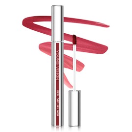 YBUETE Peel Off Lip Stain Lip Liner, Long-Lasting Peel Off Lip Tint for Women Girls, Non-Stick Cup Tattoo Magic Color Tint, Waterproof Matte Lip Gloss, Highly Pigmented Peel Off Lip Liner Stain Makeup