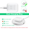 CIVPOWER Wireless Charging Case Compatible with AirPods 1 2，Air pods