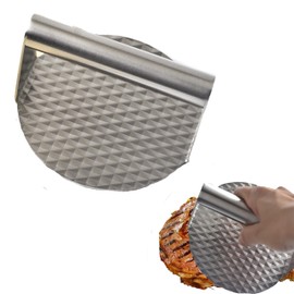 Slosy Burger Press Stainless Steel Professional Round Accessories for BBQ Smash Meat Non-Stick Iron Hamburger Machine Utensils