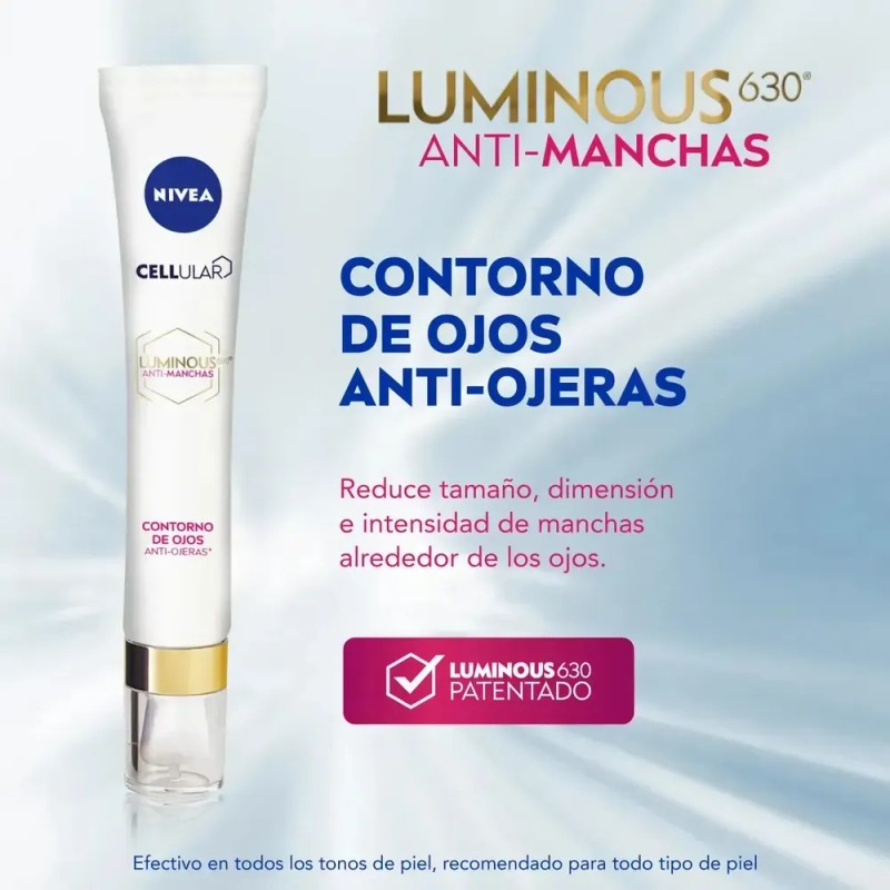 Nivea Luminous contorno de ojos con ácido hialurónico anti-manchas 15