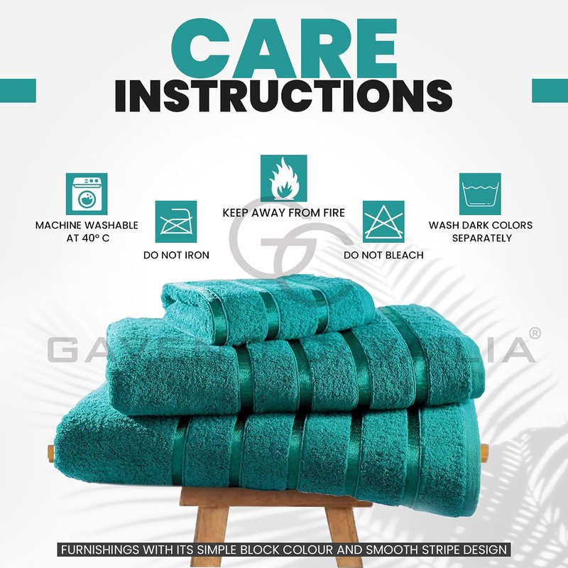 GC GAVENO CAVAILIA Bath Sheet Towel Set of 2 -