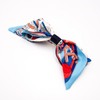(3 types) Burnaby Modern Scarf Ribbon Hairpin Red Blue /