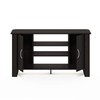 Furinno Econ TV Stand Entertainment Center, Espresso