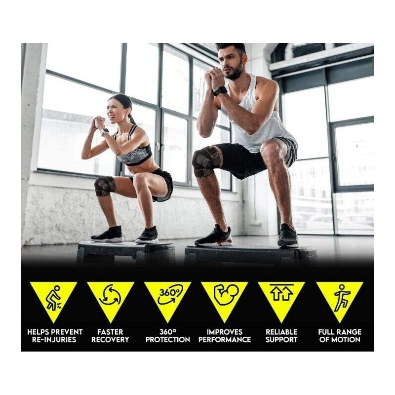 Langov Knee Brace For Knee Pain For Women & Men