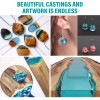 Clearcast 7000 clear epoxy resin, craft, casting, jewelry making, coasters,