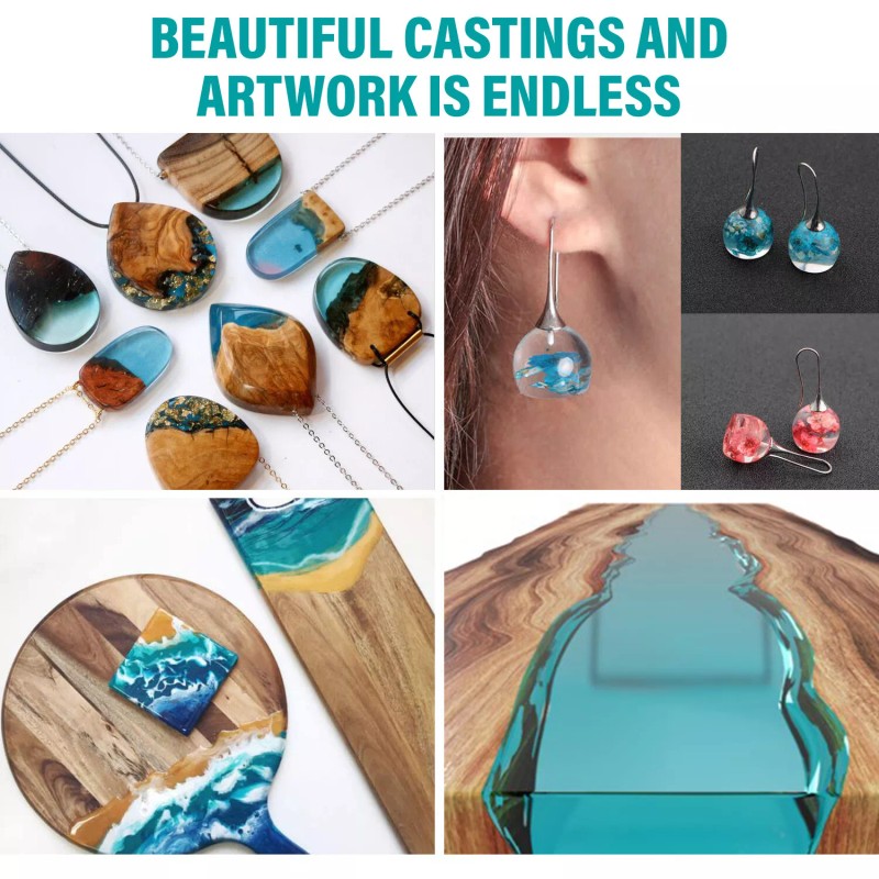Clearcast 7000 clear epoxy resin, craft, casting, jewelry making, coasters,