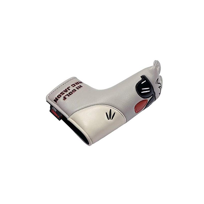 Putter Cover Headcover for Odyssey 2 Ball Mallet Pin Magnet