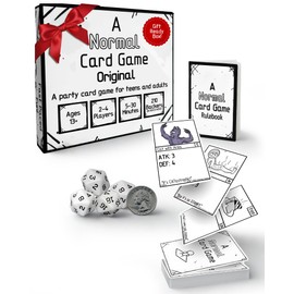 A Normal Card Game Original Edition, Party Card Game for Teens & Adults, Great for Family Nights, Stocking Stuffers & Group Gifts – Fun, Easy to Learn, Fast-Paced, Strategic, 2-4 Players, Ages 13+
