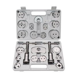 Mishimoto Brake Caliper Piston Wind Back Tool Set, Universal Compatability, 22-Piece Kit