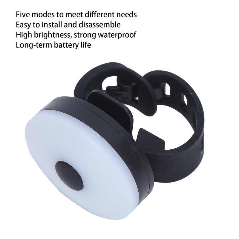 Bicycle Tail Light USB Rechargeable Waterproof Five Modes Warning Bicycle