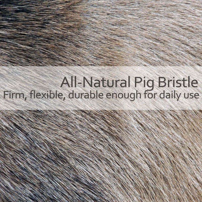 REDECKER Wool Tip Bottle Cleaning Brush Set with Pig Hair