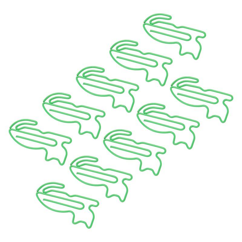 100 Pcs Cute Paper Clips Animal Shaped Fun Bookmark Document