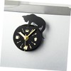 ORFOFE Magnetic Clock for Fridge Cat Sticker Refrigerator Clock Magnets