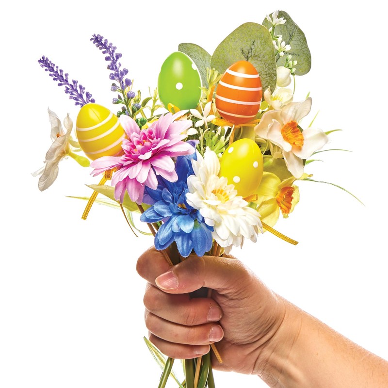 Baker Ross FX960 Easter Egg Picks - Pack of 8,