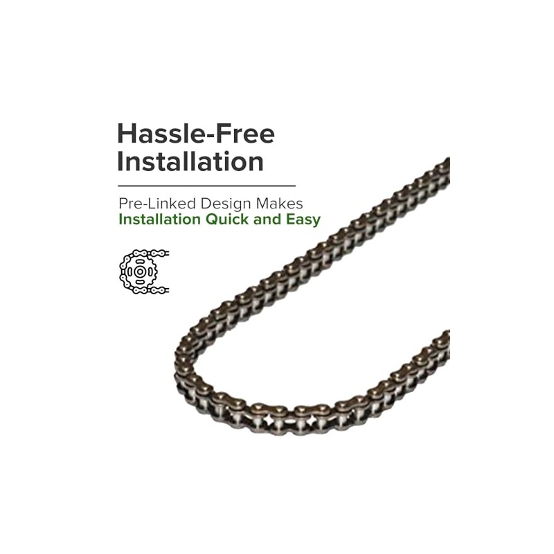 AlveyTech 86 Link #25 Chain Compatible with The Razor Metro