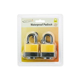Tech Traders Â® Aquasafe Padlock, Non-Corrosive,Heavy Duty Waterproof Padlock - Ideal for Home, Garden Shed, Outdoor, Garage, Gate Security-Color My Vary [Pack of 2]