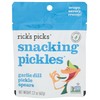 RICKS PICKS Garlic Dill Snacking Pickle Spears, 2.2 OZ