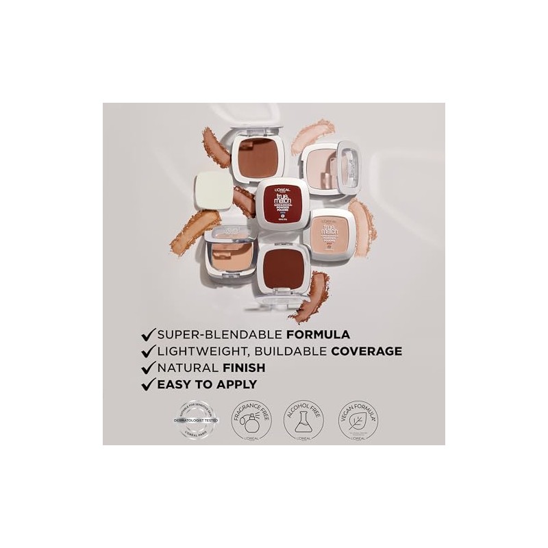 L'Oreal Paris Polvo compacto True Match