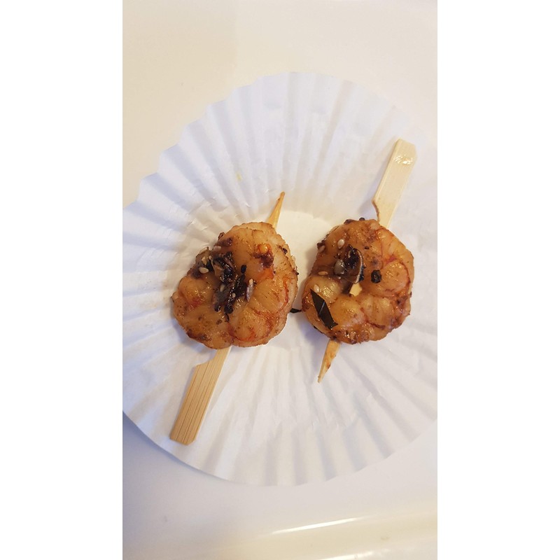 200 Pcs 3.5 Inch Bamboo Picks Paddles