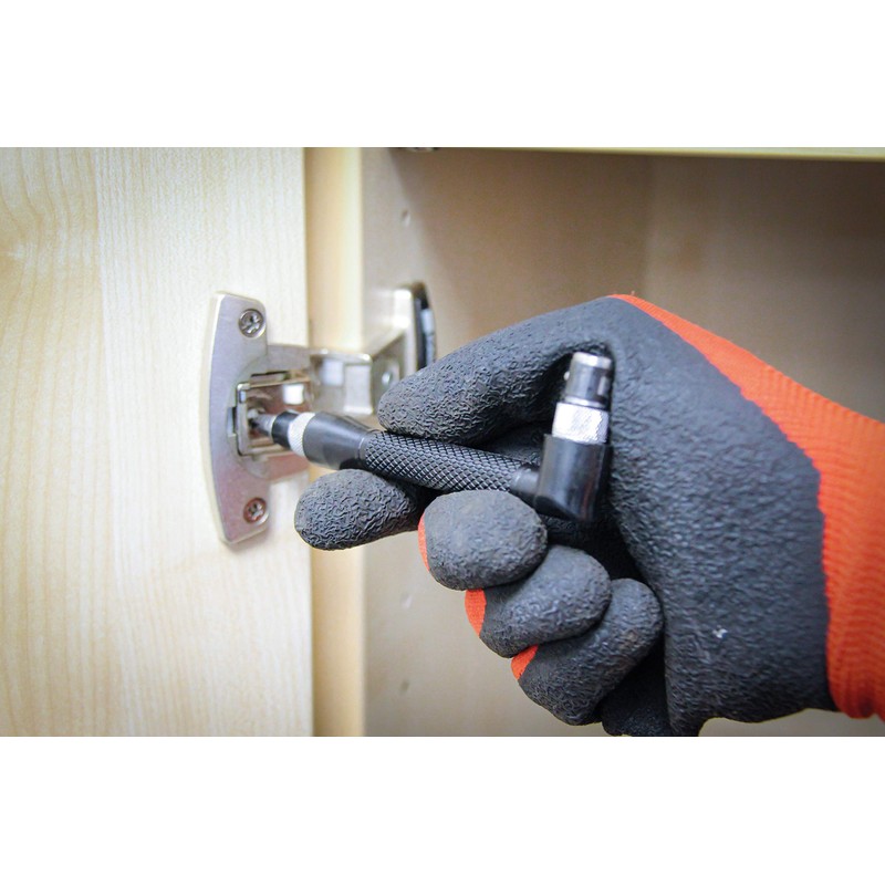 BGS Diy 20805 | Angled Screwdriver with 7 double ended