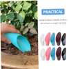 IWOWHERO 1set Durable Plastic Soil Scoops for Gardening Ergonomic Handheld