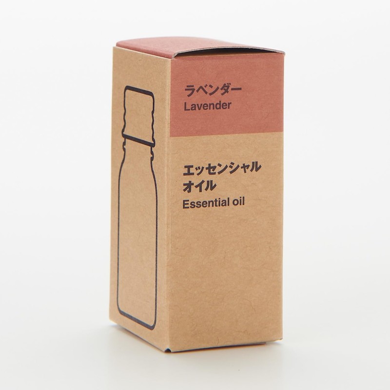 MUJI OCC18A1S Lavender Essential Oil 0.3 fl oz (10 ml)