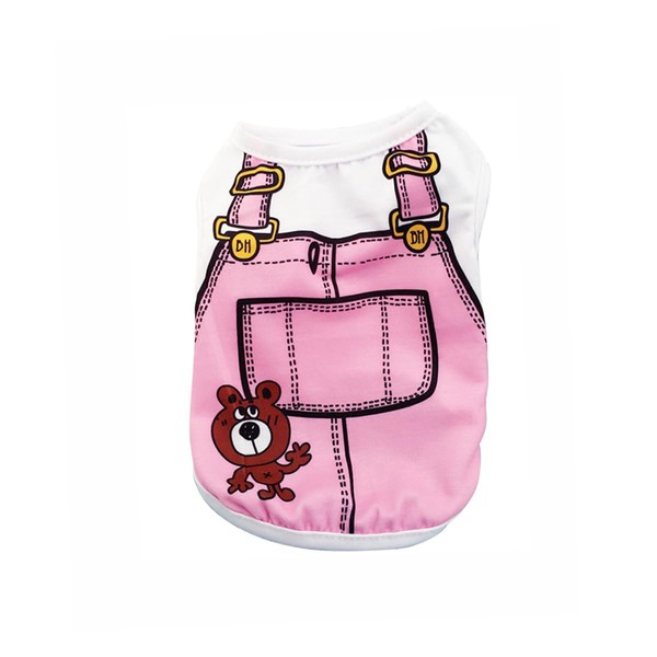 Vavious Dog Shirts Cute Soft Pet Tank Top Small Dog