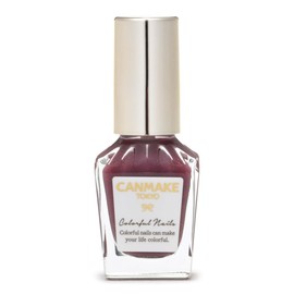 Canmake Colorful N95 Amemoyo Nails, 0.3 fl oz (8 ml), High Color, Quick Drying, Purple, Pearl, Sheer