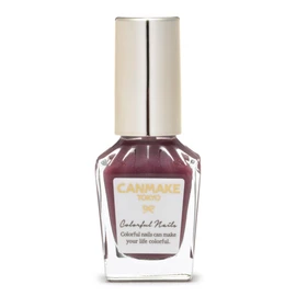 Canmake Colorful N95 Amemoyo Nails, 0.3 fl oz (8 ml), High Color, Quick Drying, Purple, Pearl, Sheer