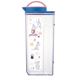 Skater CJ22N-A Water Pitcher, Moomin, 23, Heat Resistant, Vertical and Horizontal Water Bottle, 0.6 gal (2.2 L), Made in Japan
