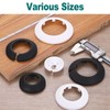 sourcing map Escutcheon Plate, 1Pcs 43mm - Fit 1.66" Outer