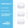 Wright Products V226WH Spring Loaded Door 2PK Self Closing Hinge,