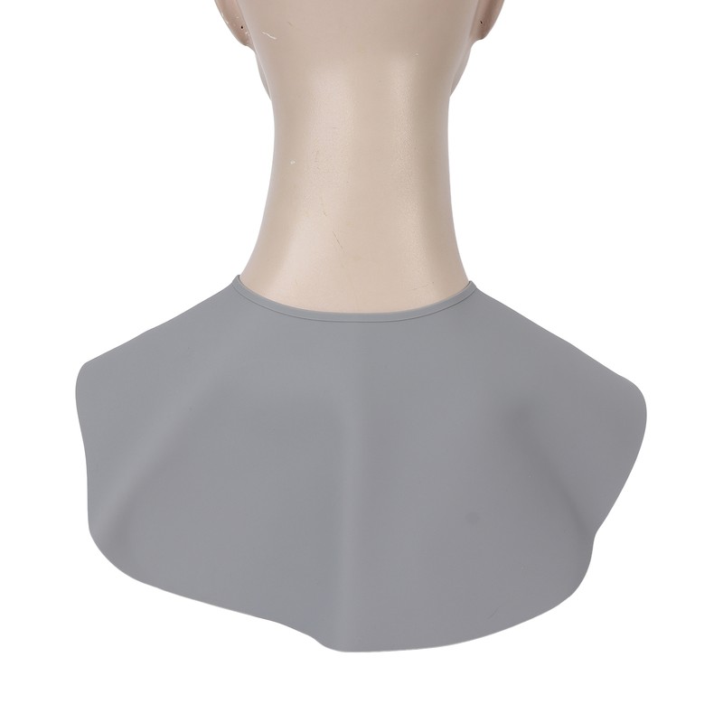 Haircut Neck Collar Soft Silicone Waterproof Hair Coloring Dyeing Neck