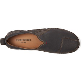 Josef Seibel Fergey 49 - Shoes for Women - Leather Upper - Hand-Sewn Construction - Padded Rubber Insole Titan EU 39 (US Women's 8-8.5) M