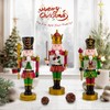 Christmas Nutcracker Ornaments with Snow Globe, 8.3 Inch Christmas Nutcracker