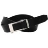 Tochigi Leather, Stepless Slide Belt, Made in Japan, Smooth Rock
