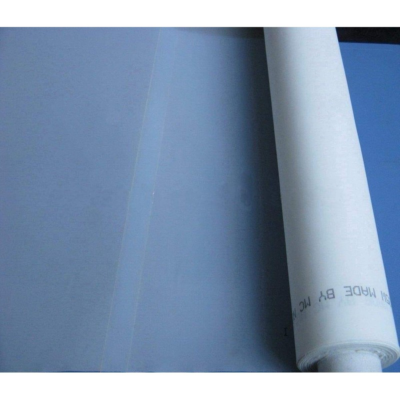 INTBUYING Silk Screen Mesh Fabric 40 Mesh (16T) White -
