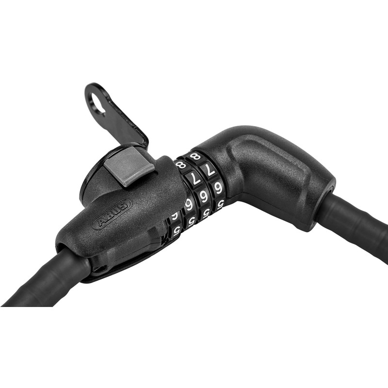 Abus 6615C/85/15 BK SCLL, Steel-O-Flex. Unisex-Adulti, 0, 85 centimetri