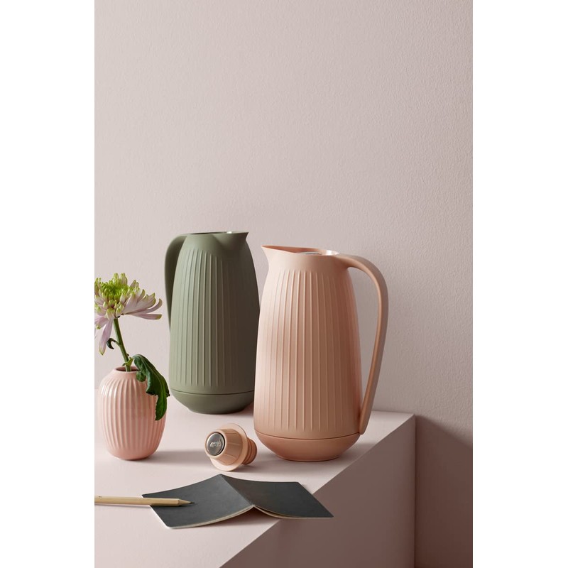 Kähler Hammershøi Vase, mint, 12,5 cm