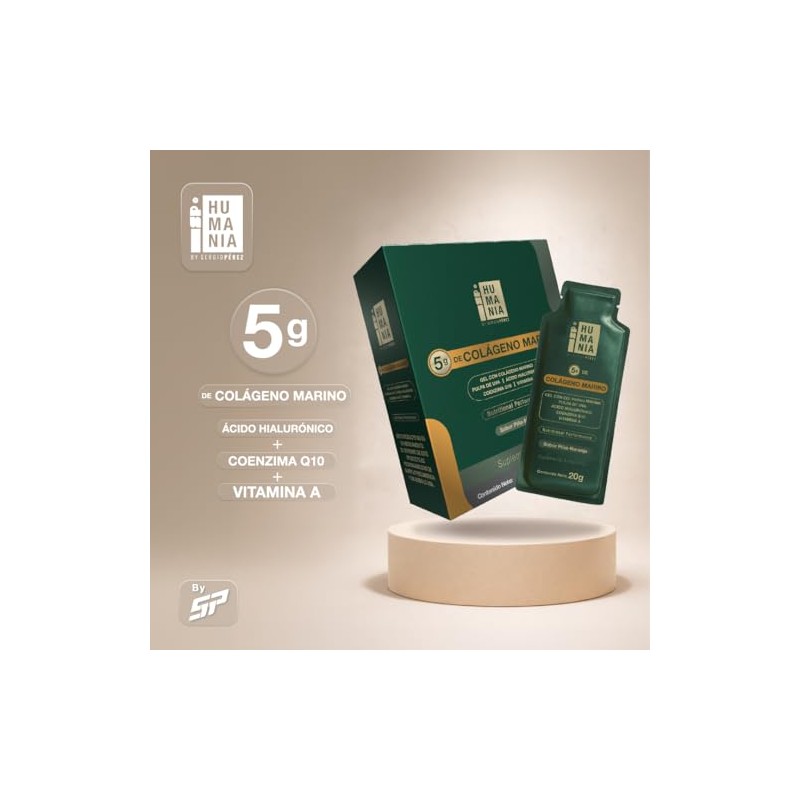 SP HUMANIA Colágeno Marino en Gel 15 sobres 300 g