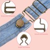6 Sets Overalls Buckles, Metal Overall Replacement Clasp Clips with