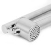 Stainless Steel Manual Food Garlic Press Crusher Mincer Squeezer Household