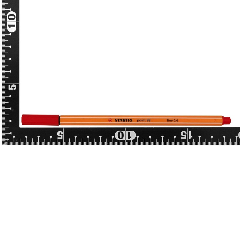 STABILO Fineliner Point 88, Line Width: 0.4 mm, Dark Red,