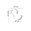10.1 cm Chick Cookie Cutter - Stainless Steel