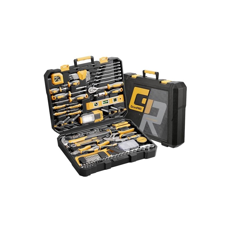 GRENPRO 239PCS Tool Set Tool Kit For Home, Basic Household